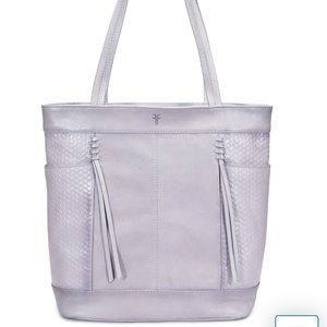 New Frye lavender purple tote bag